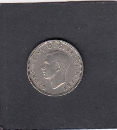 Beschrijving: 1 Shilling  GEORGIUS VI 